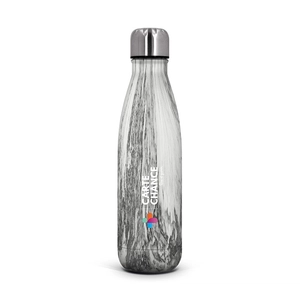 Gourde isotherme double paroi en acier inox - Bouteille 50 cl personnalisable