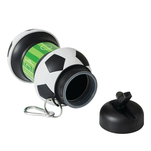Gourde pliable en silicone spécial football - 550 ml personnalisable