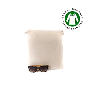 Grand sac pochon FIDJI M 155g - 100% Coton BIO personnalisable