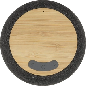 Haut-parleur Bluetooth® et tapis de charge sans fil Ecofiber en bamboo/RPET personnalisable