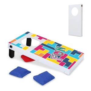 Jeu de lancer de sacs de table - compacte et portable personnalisable