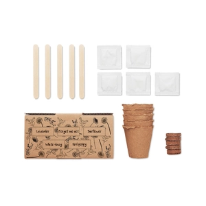 Kit de culture de fleurs - fabrication Europe personnalisable