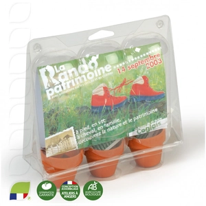 Kit de plantation mini serre personnalisable