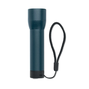 Lampe torche rechargeable en aluminium recyclé personnalisable
