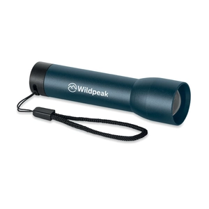 Lampe torche rechargeable en aluminium recyclé personnalisable
