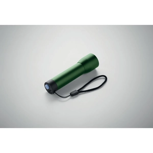 Lampe torche rechargeable en aluminium recyclé personnalisable