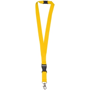 Lanyard en polyester avec séparateur plastique personnalisable