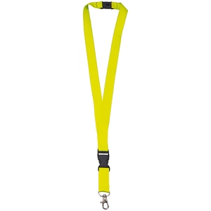 Lanyard en polyester avec séparateur plastique personnalisable