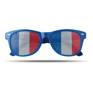 Lunettes de supporter avec drapeau du pays personnalisable