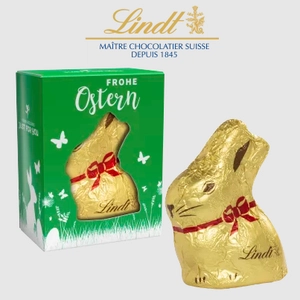 Mini lapin or LINDT en boîte personnalisable