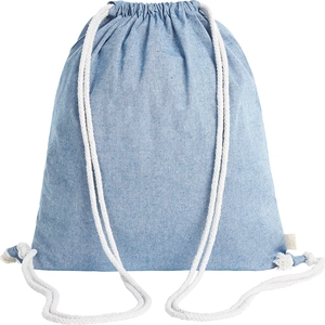 Mini sac baluchon PLANET en coton Bio pré-recyclé personnalisable