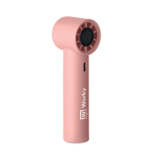 Mini ventilateur de poche en ABS avec écran d'affichage personnalisable