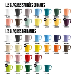 Mug 220ml sur-mesure fabrication europe personnalisable