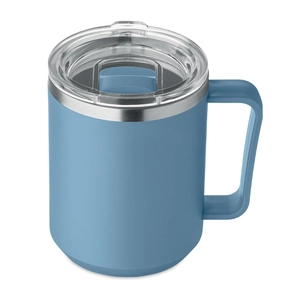 Mug à double paroi avec intérieur en acier inoxydable recyclé personnalisable