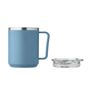 Mug à double paroi avec intérieur en acier inoxydable recyclé personnalisable
