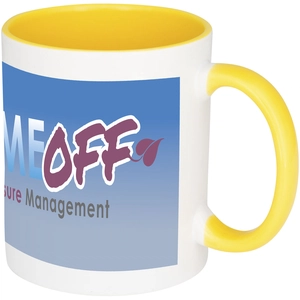 Mug bicolore 330 ml - idéal pour marquage sublimation personnalisable