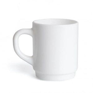 Mug blanc 250 ml Made In France en opale personnalisable