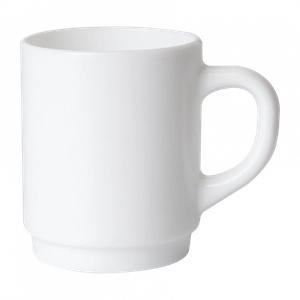 Mug blanc 250 ml Made In France en opale personnalisable