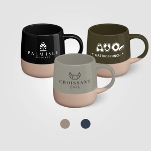 Mug céramique - design à blocs de couleur - 445 ml personnalisable