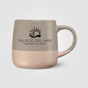 Mug céramique - design à blocs de couleur - 445 ml personnalisable