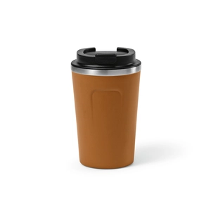 Mug de voyage en acier inox recyclé 490 ml isolation double paroi personnalisable