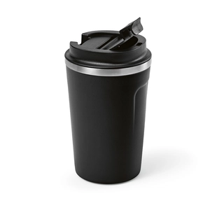 Mug de voyage en acier inox recyclé 490 ml isolation double paroi personnalisable