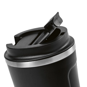 Mug de voyage en acier inox recyclé 490 ml isolation double paroi personnalisable