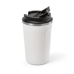 Mug de voyage en acier inox recyclé 490 ml isolation double paroi personnalisable