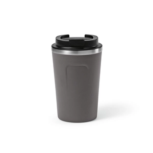 Mug de voyage en acier inox recyclé 490 ml isolation double paroi personnalisable