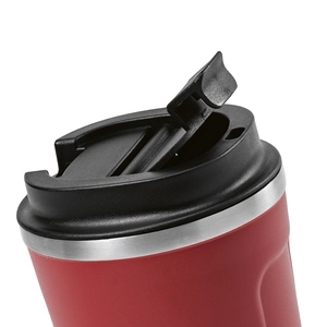 Mug de voyage en acier inox recyclé 490 ml isolation double paroi personnalisable