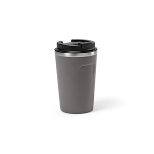 Mug de voyage en acier inox recyclé 490 ml isolation double paroi personnalisable