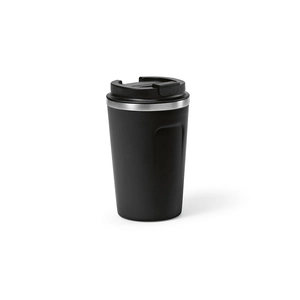 Mug de voyage en acier inox recyclé 490 ml isolation double paroi personnalisable