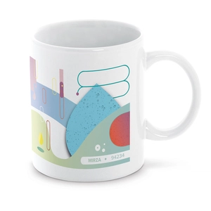 Mug en céramique 350 ml personnalisable