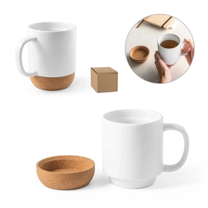 Mug en céramique 410mL avec revêtement pour sublimation personnalisable