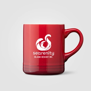 Mug en céramique effet ombré - 355 ml personnalisable
