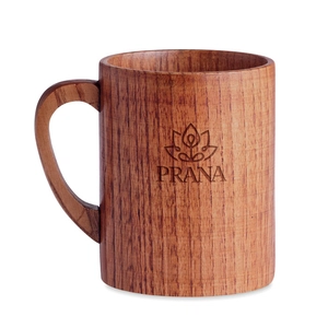 Mug en chêne massif - Tasse originale de 280 ml personnalisable