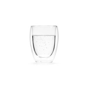 Mug en verre borosilicate 370 ml double paroi - pratique pour ne pas se brûler personnalisable