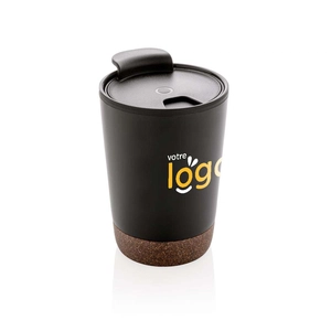 Mug isotherme 300 ml avec finition liège personnalisable