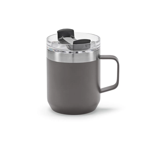 Mug isotherme 440 ml en acier inox recyclé - avec insersion de paille personnalisable