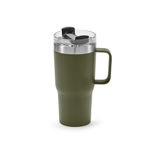 Mug isotherme 580 ml en acier inox recyclé - isolation double paroi personnalisable