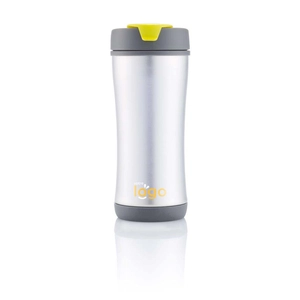 Mug isotherme de voyage BOOM 225 ml, double paroi personnalisable