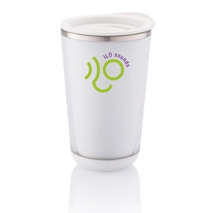 Mug isotherme de voyage DIA 380 ml, en acier inoxydable personnalisable