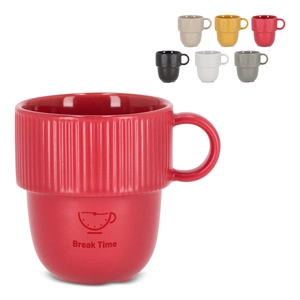 Mug porcelaine empilable - idéal usage quotidien personnalisable