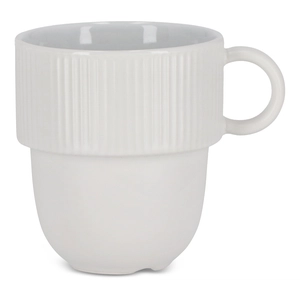 Mug porcelaine empilable - idéal usage quotidien personnalisable