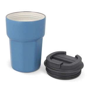 Mug thermos 350 ml en acier inox et céramique personnalisable