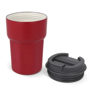Mug thermos 350 ml en acier inox et céramique personnalisable
