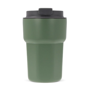 Mug thermos 350 ml en acier inox et céramique personnalisable