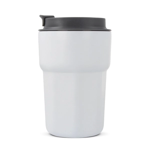 Mug thermos 350 ml en acier inox et céramique personnalisable