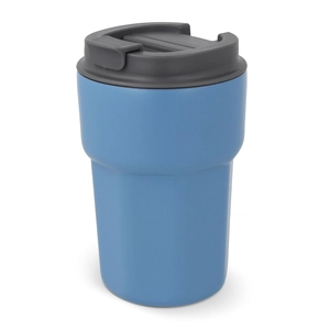 Mug thermos 350 ml en acier inox et céramique personnalisable