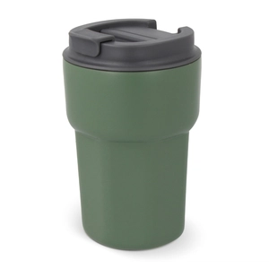 Mug thermos 350 ml en acier inox et céramique personnalisable
